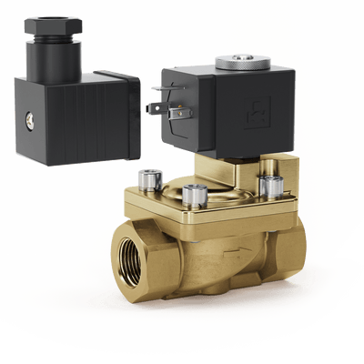 D40 G1/4-G1/2 brass solenoid 182