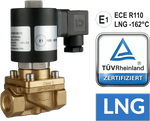 LNG Shut-Off valve for trucks with TUEV-approval